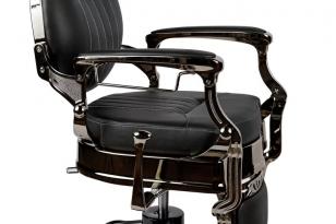 Барбер кресло CAESAR Mercury Black VIP01 