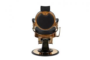 Барбер кресло BUZZ Gold Black VIP02. АКЦИЯ! 