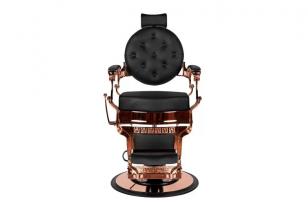 Барбер кресло BUZZ Rose Black VIP02. АКЦИЯ! 