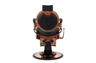 Барбер кресло BUZZ Rose Black VIP02. АКЦИЯ! 