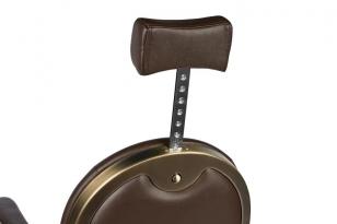 Барбер кресло BUZZ Bronze Brown VIP02 