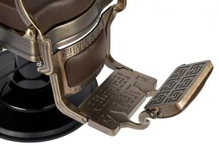 Барбер кресло BUZZ Bronze Brown VIP02 