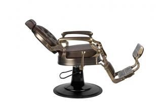 Барбер кресло BUZZ Bronze Brown VIP02 