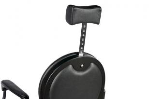 Барбер кресло BUZZ Black Black VIP02 