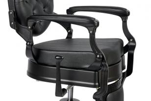 Барбер кресло BUZZ Black Black VIP02 