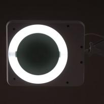 Лампа бестеневая с Регистрационным Удостоверением (лампа-лупа) Med-Mos 9002LED (9008LED-D-127) с крышкой 