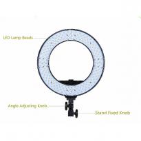 Кольцевая лампа OKIRA LED RING FS 480 (корпус черный, розовый, белый) 