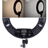 Кольцевая лампа OKIRA LED RING FD 480 (корпус черный, розовый, белый)+монитор 