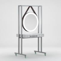 Парикмахерское зеркало TARUS DUO GLOSS подсветка по окружности 